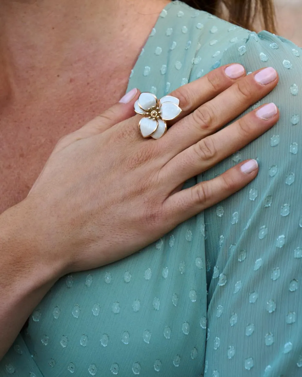 Anillo Flores Alice