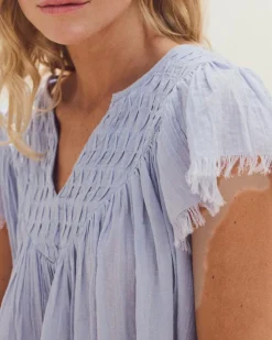 Blusa Azul Dafne