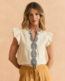 Blusa Bordada Indira