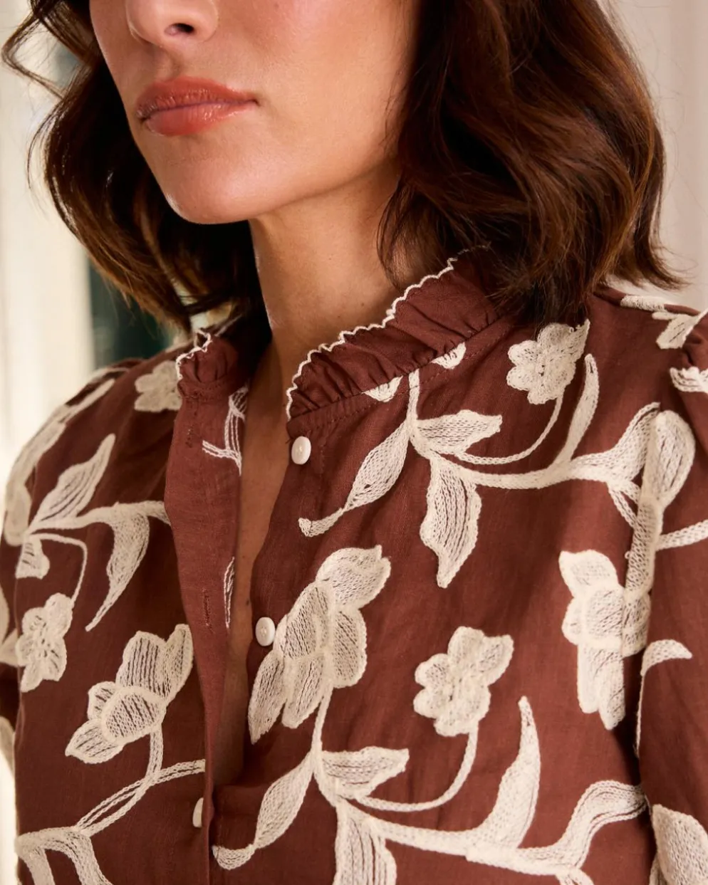 Blusa Bordado Merce