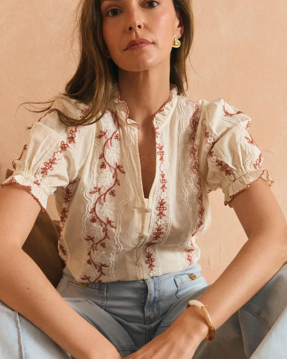 Blusa Bordados Harper