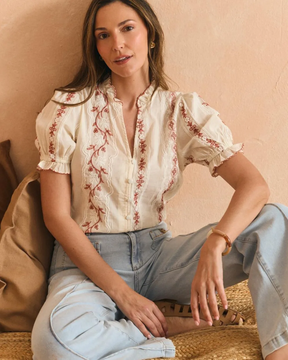 Blusa Bordados Harper