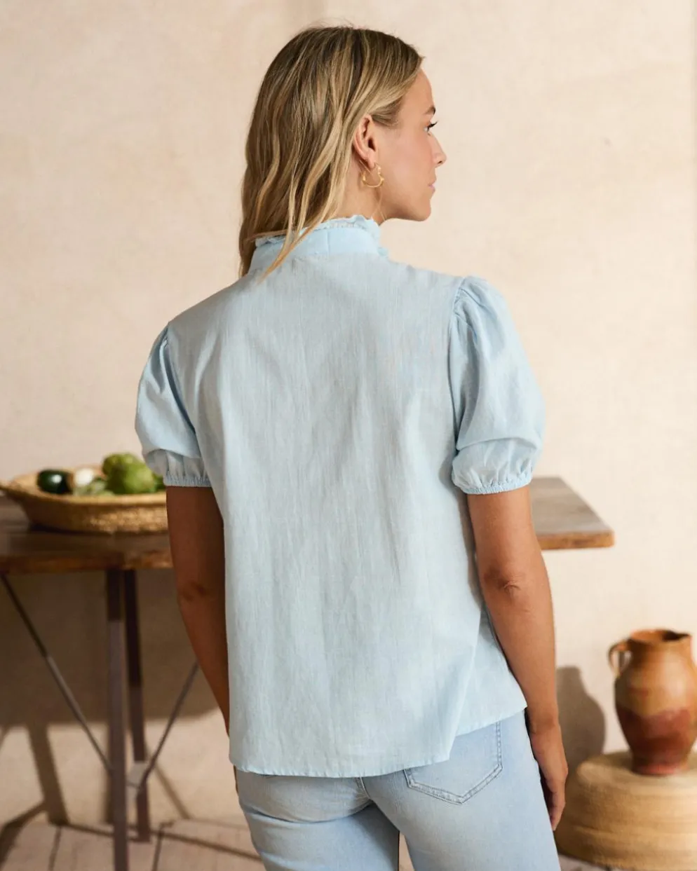 Blusa Celeste Nancy