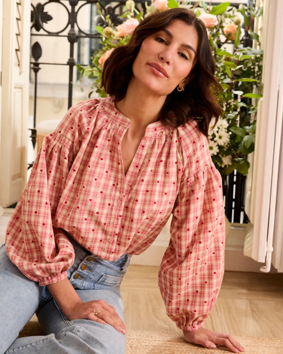 Blusa Corazones Pilu