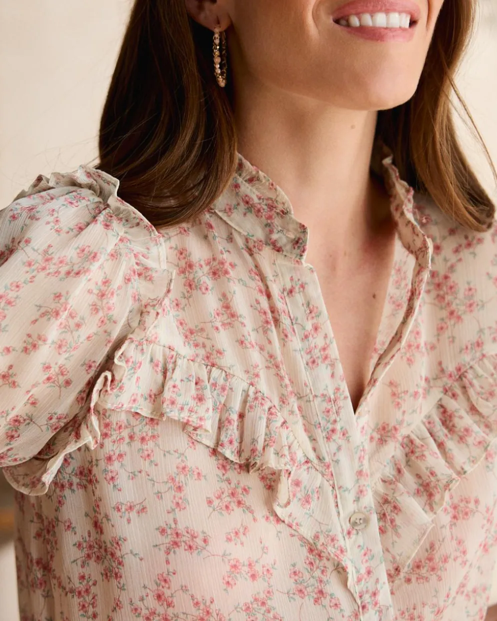 Blusa Flores Jasmine