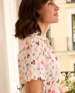 Blusa Flores Odete
