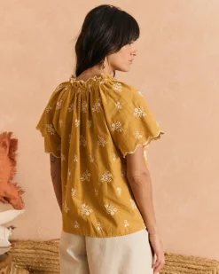 Blusa Mostaza Belén