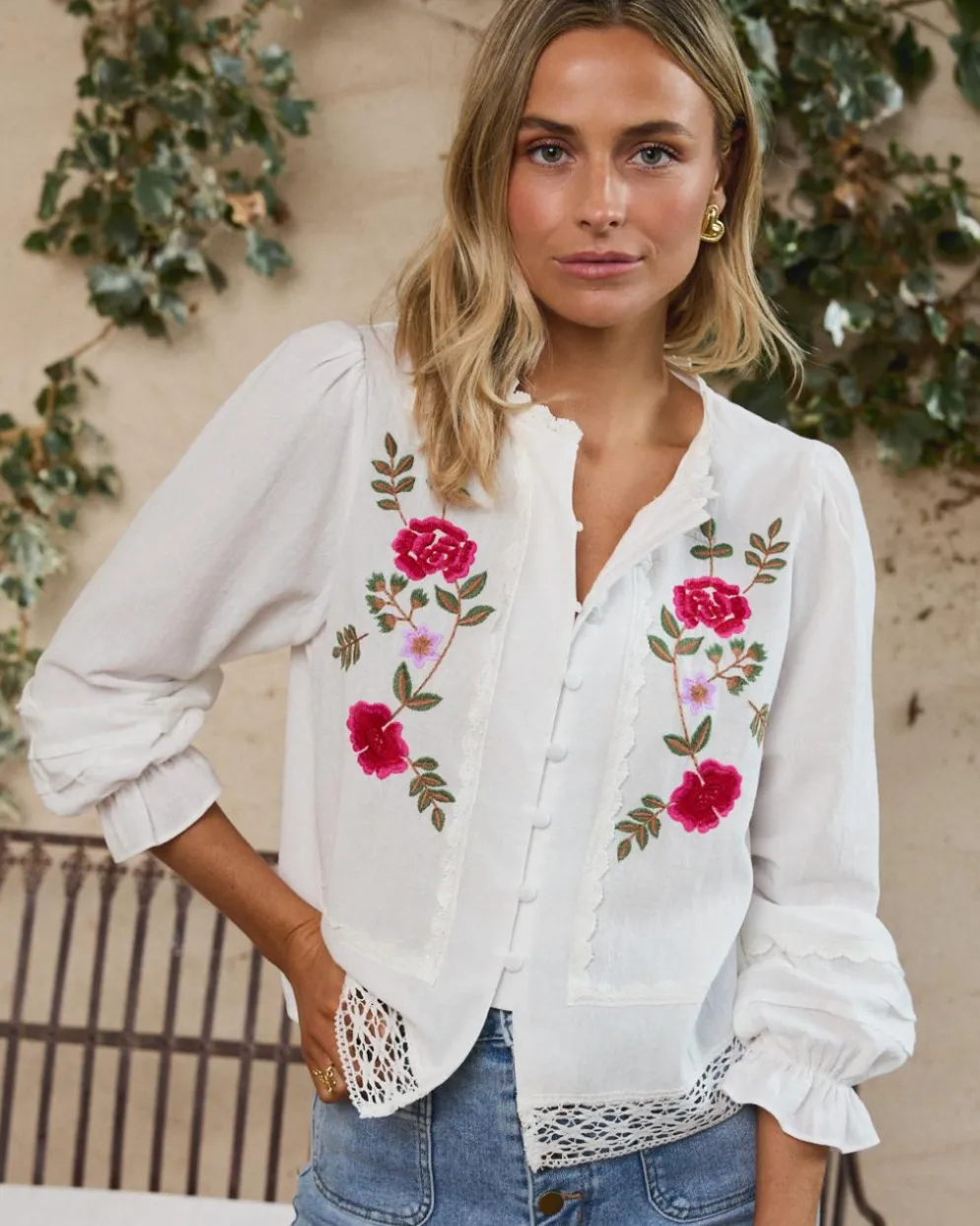 Blusa Puntillo Miriam