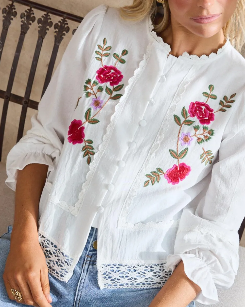 Blusa Puntillo Miriam