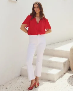Blusa Roja Carmina