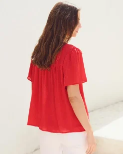 Blusa Roja Carmina