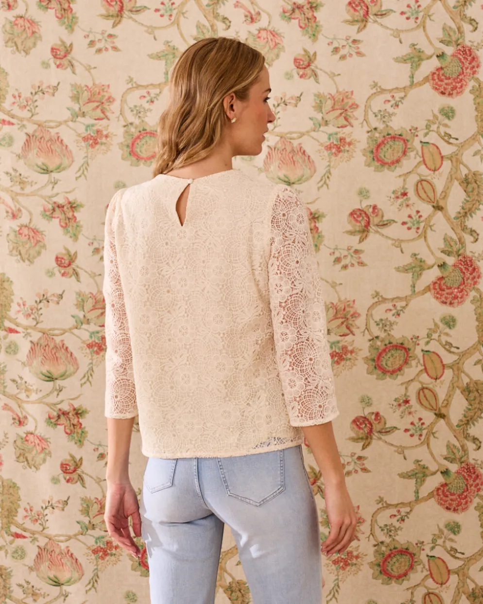 Blusa Troquelado Pau