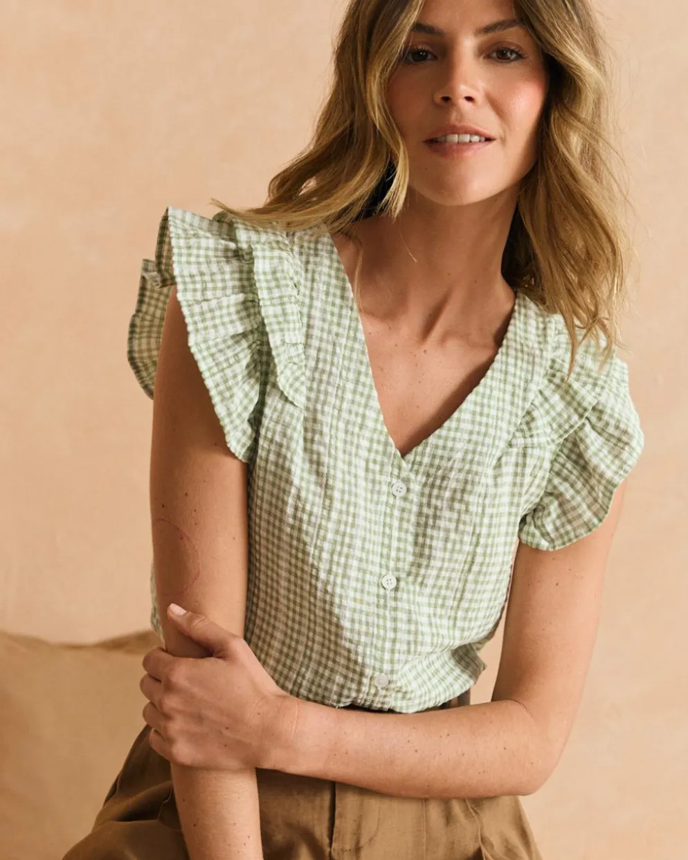 Blusa Vichy Celsa