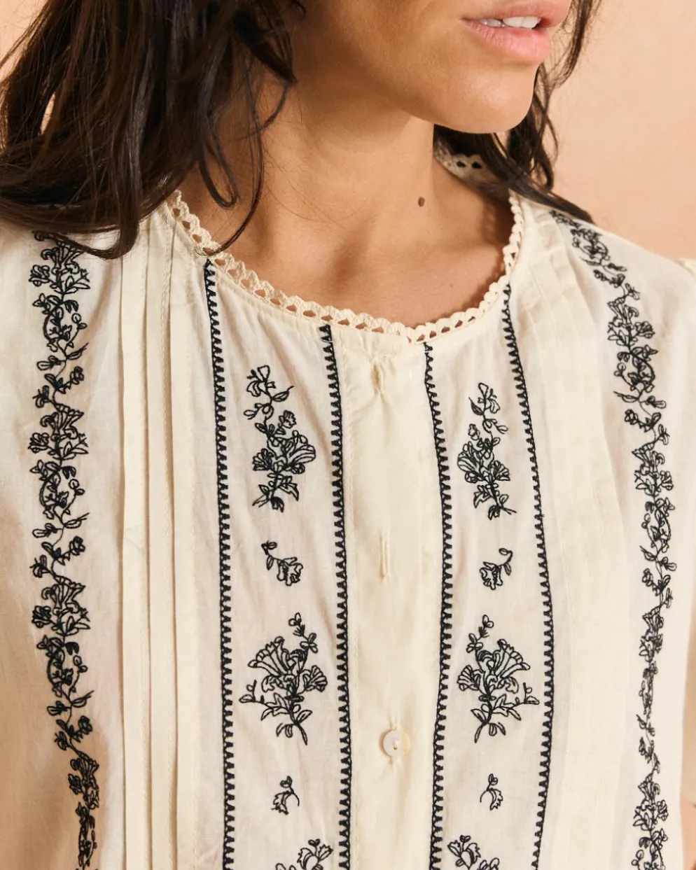 Camisa Bordado Rubina