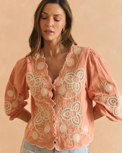 Camisa Bordados Flavia