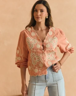 Camisa Bordados Flavia