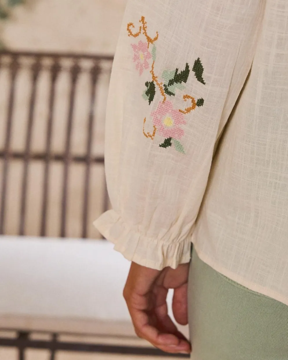 Camisa Bordados Julieta