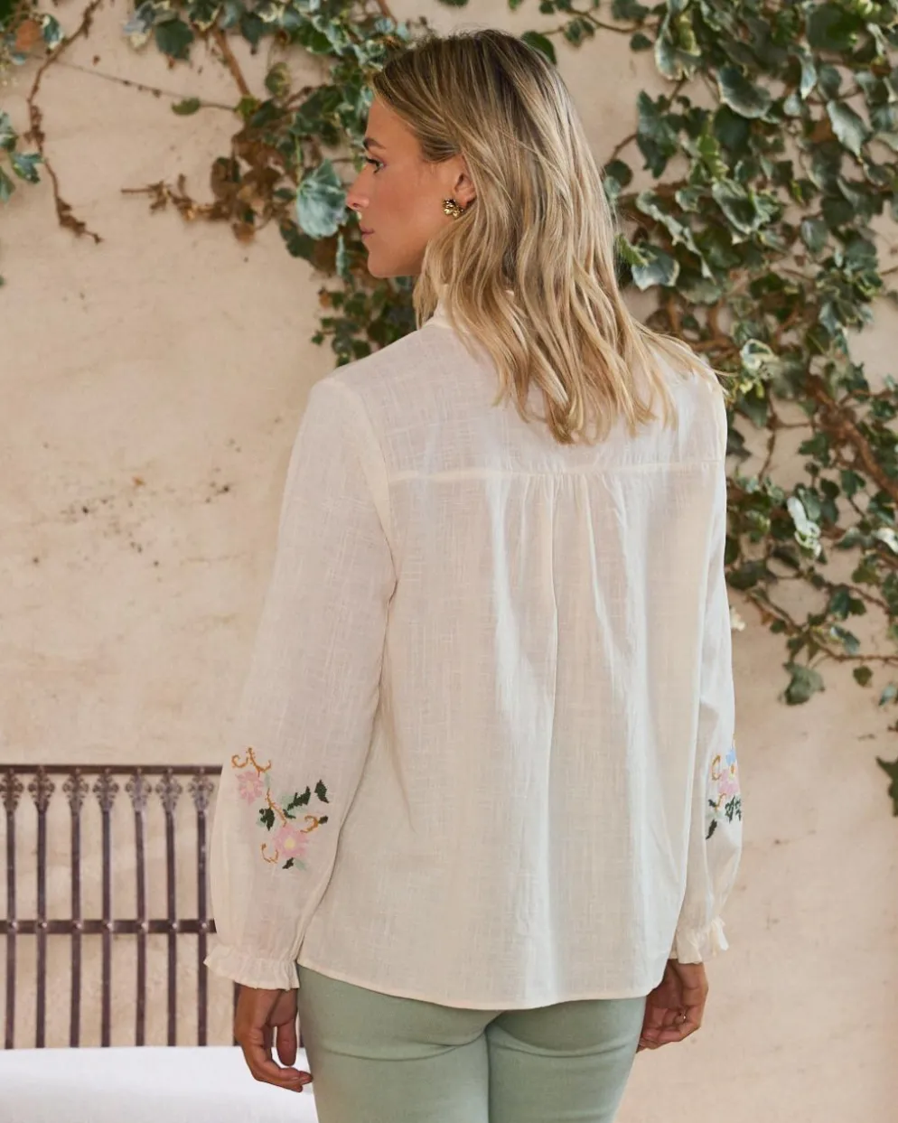 Camisa Bordados Julieta