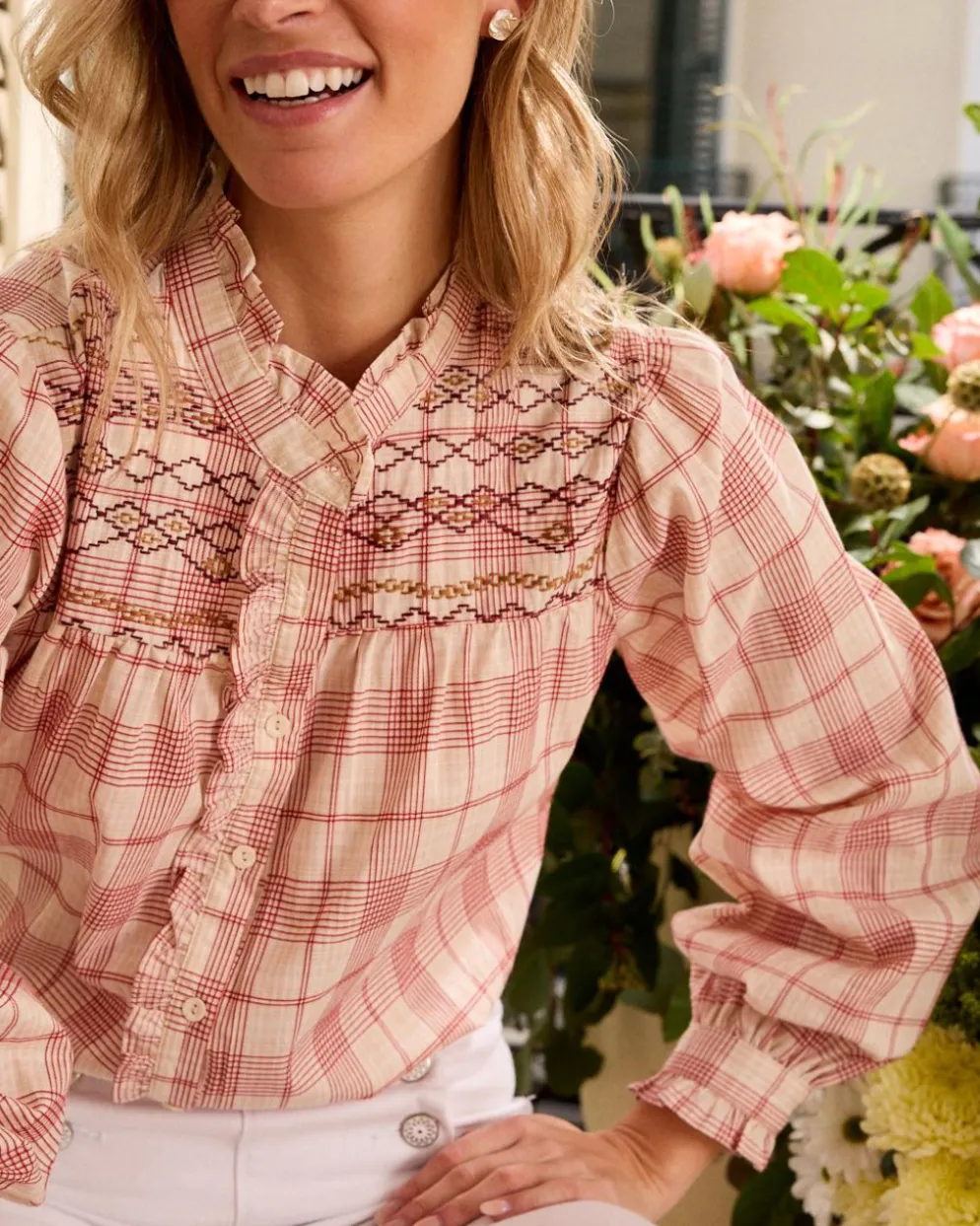 Camisa Cuadros Camelia