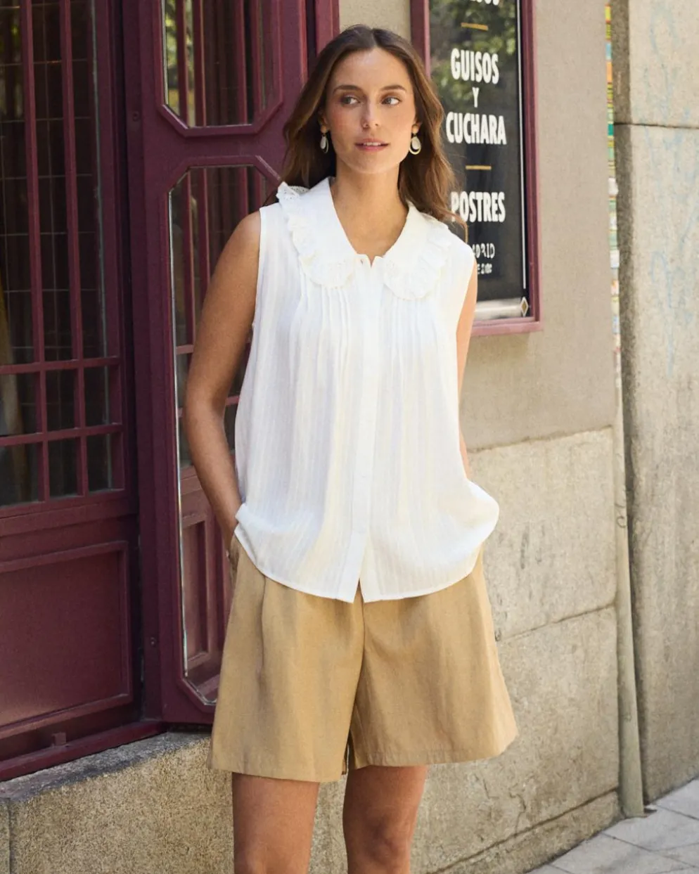Camisa Cuello Bibi