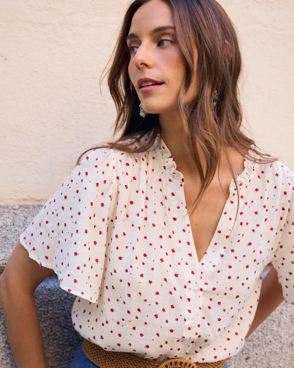 Camisa Flores Belly