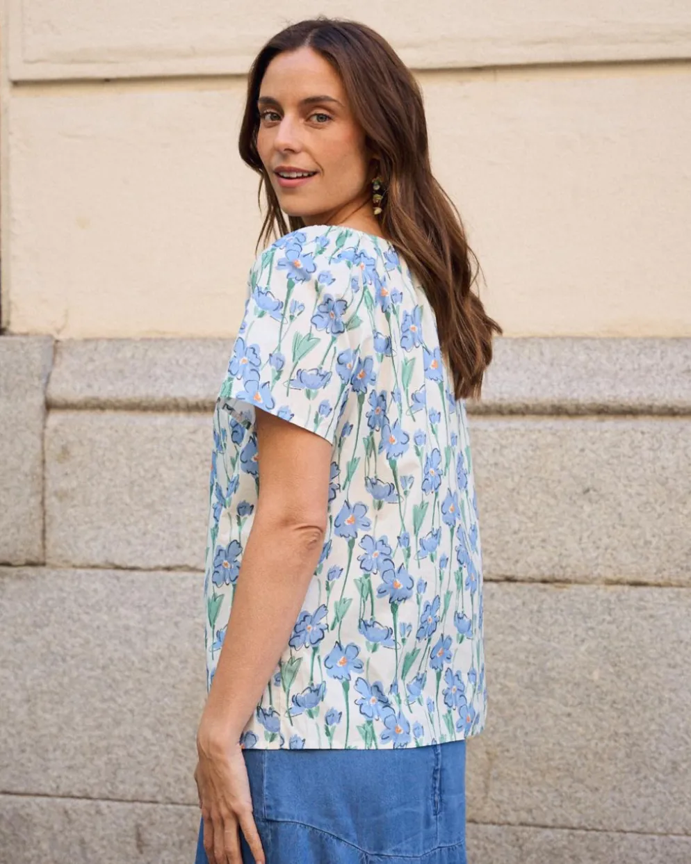 Camisa Flores Freeda
