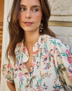 Camisa Flores Tunia