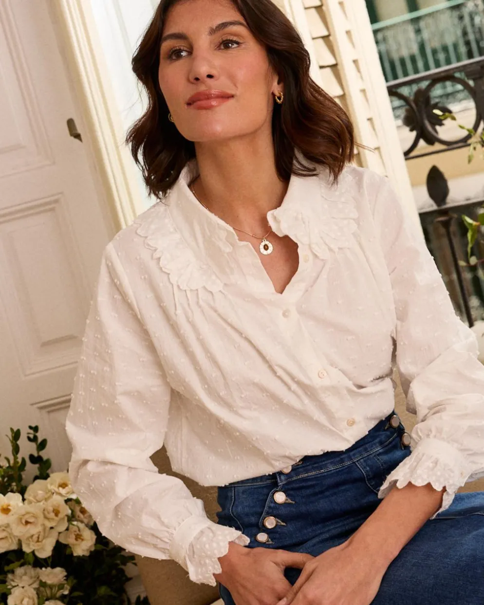 Camisa Plumeti Giana