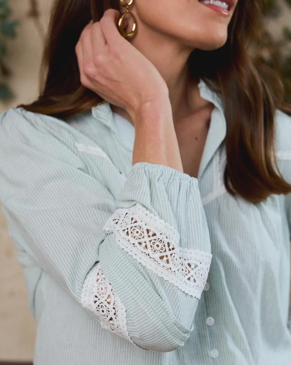 Camisa Rayas Sara