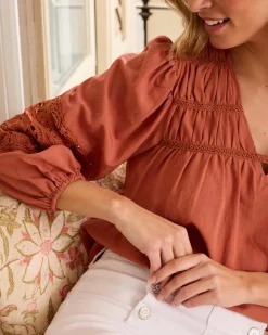 Camisa Troquelado Manuela