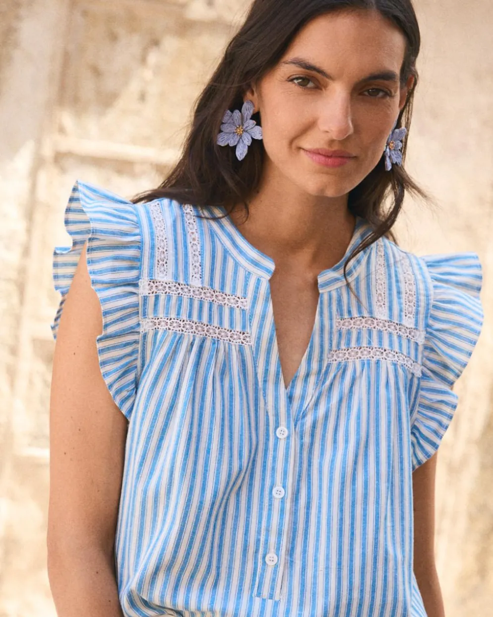 Camisa Volante Lusiana