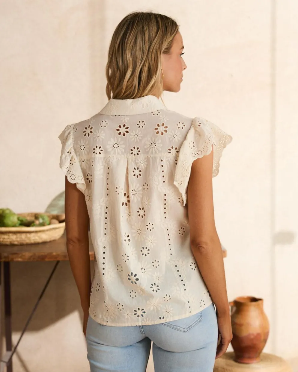 Camisa Volantes Briana