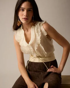 Camisa Volantes Irune