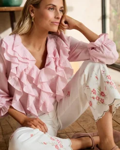 Camisa Volantes Luisa