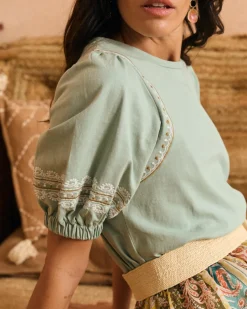 Camiseta Bordado Carlota