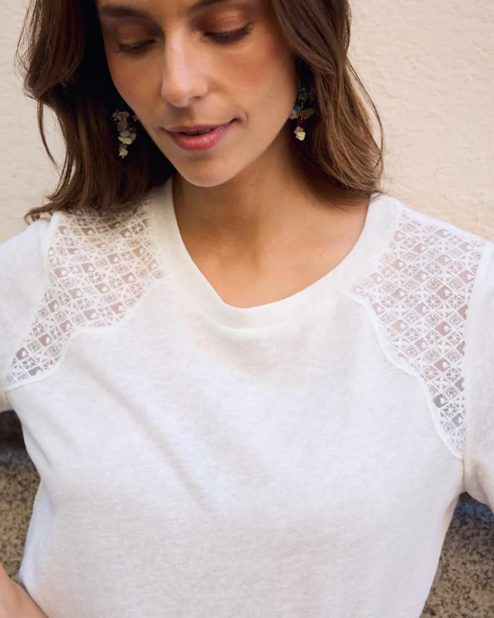 Camiseta Encaje Xana