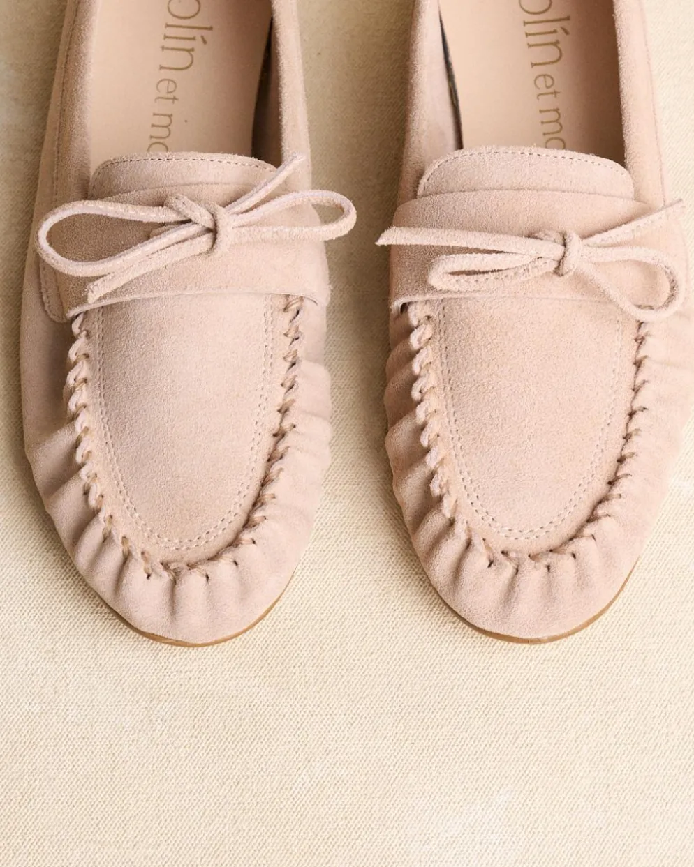 Mocasín Beige Bruna