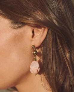 Pendientes Bola Rosa