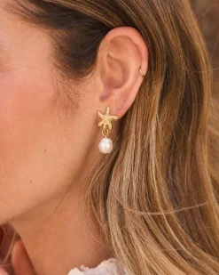 Pendientes Estrella Mar