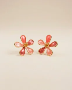 Pendientes Flor Maca