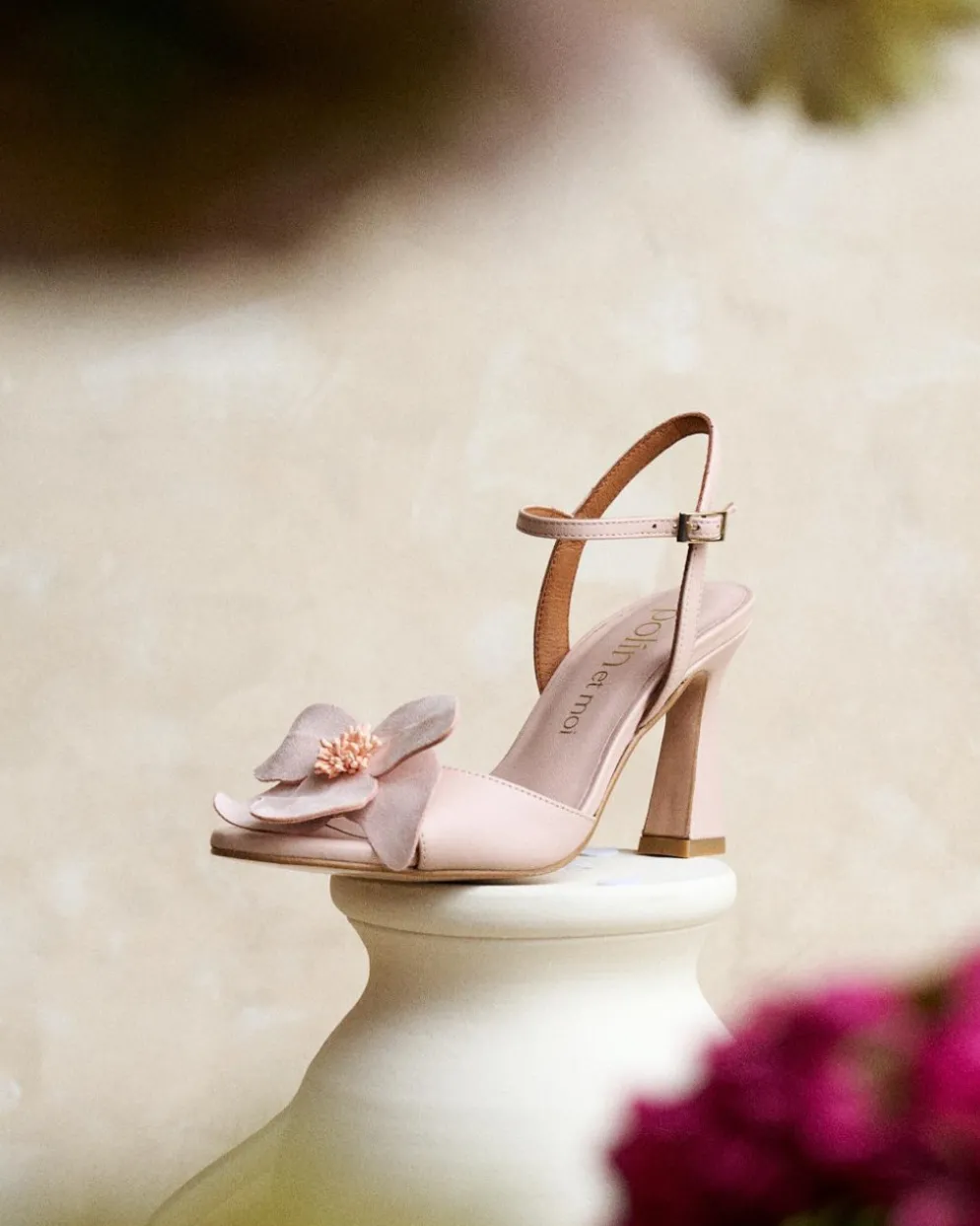 Sandalia Invitada Rosa