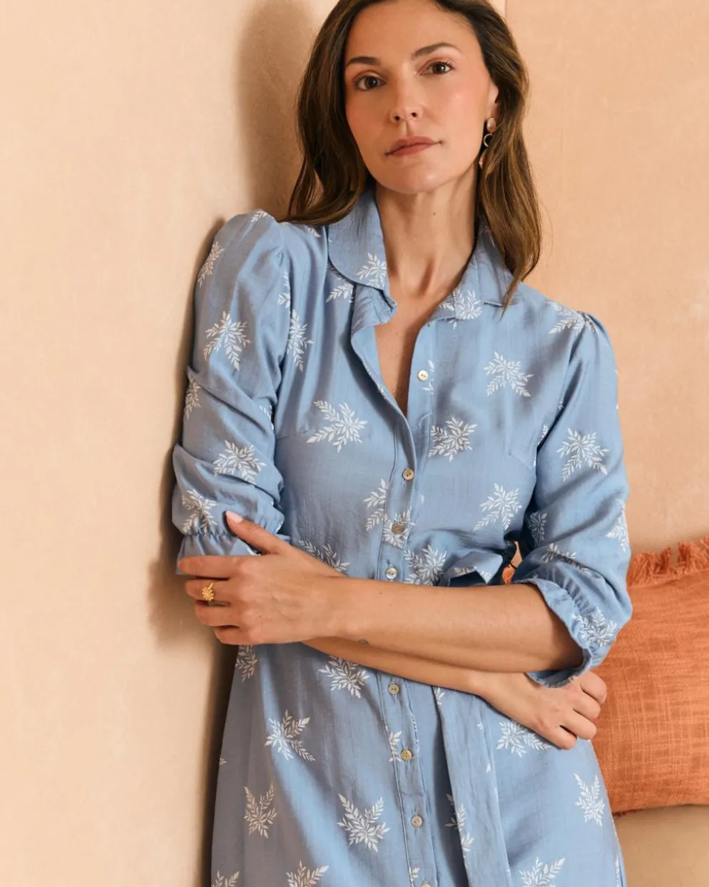 Vestido Celeste Virgi