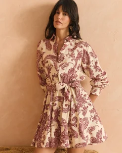 Vestido Corto Cerise