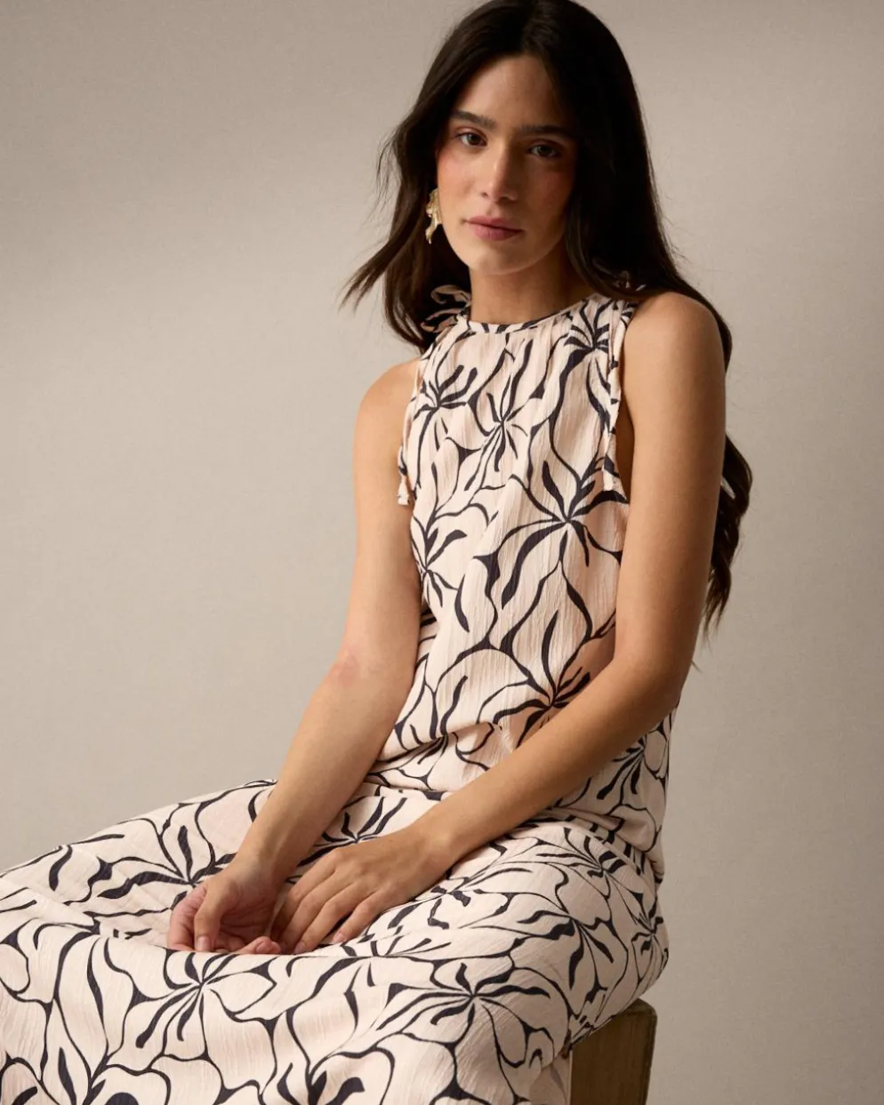 Vestido Crudo Aran