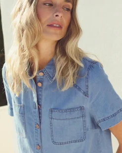 Vestido Denim Leo