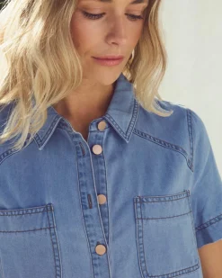 Vestido Denim Leo