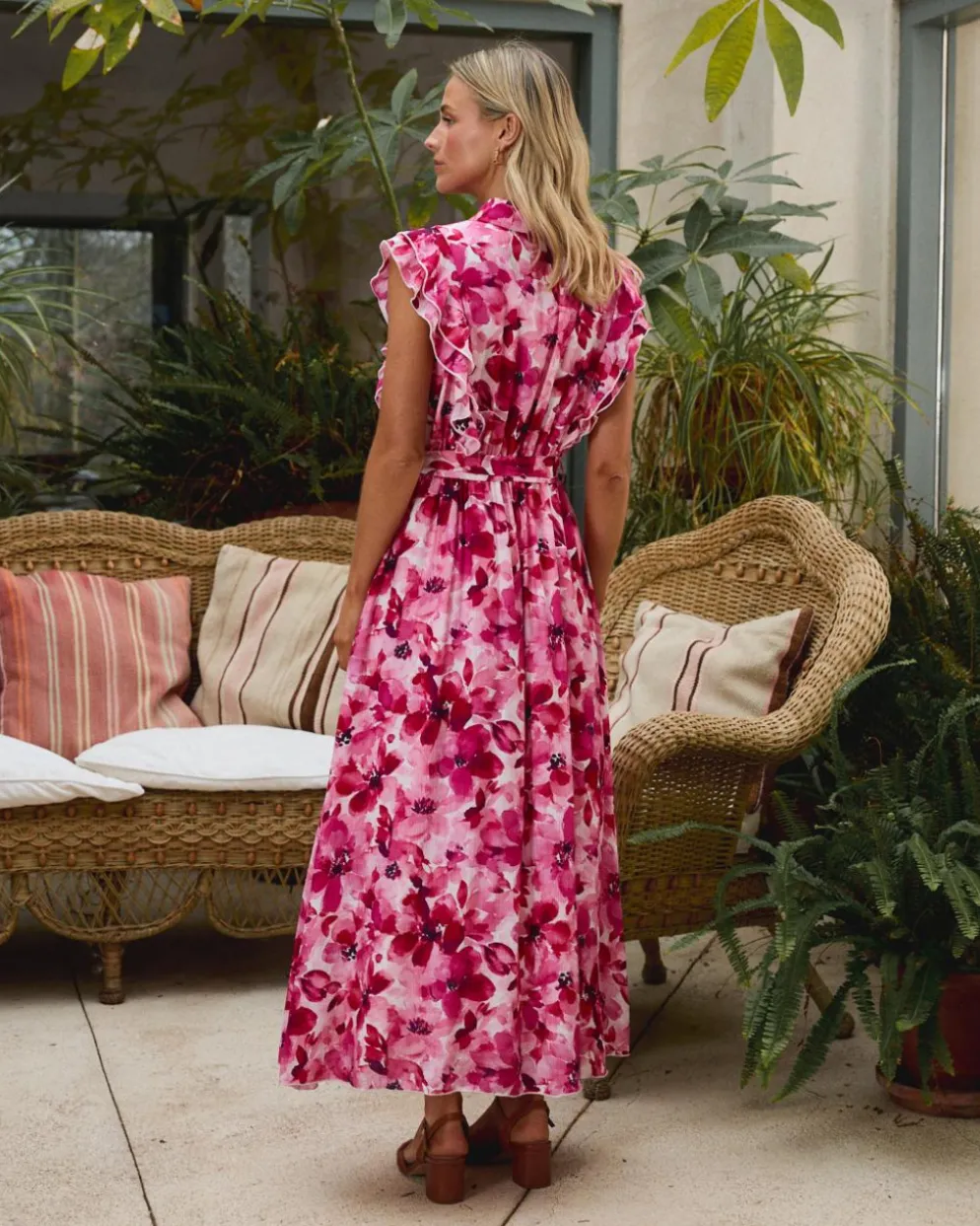 Vestido Estampado Sol