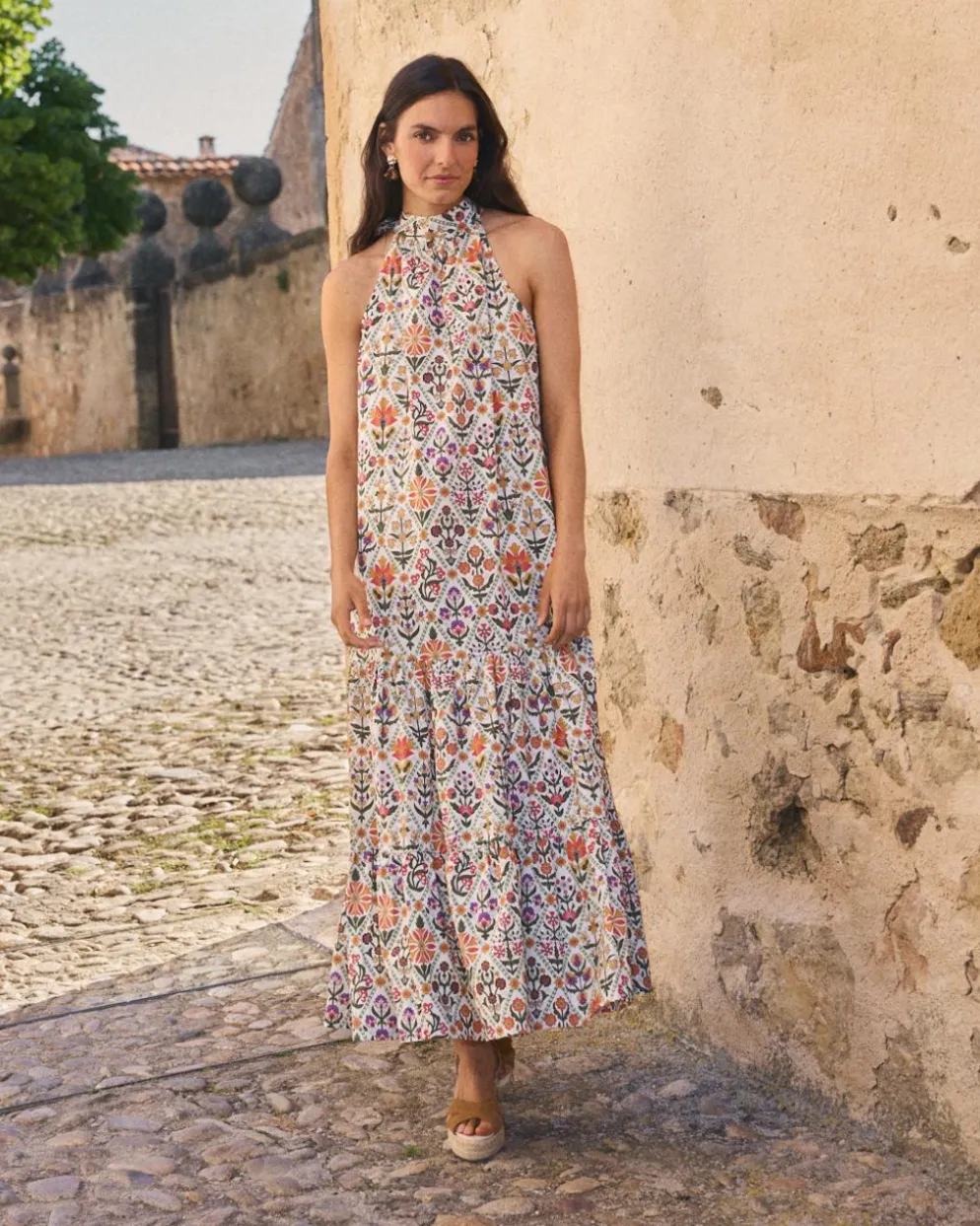 Vestido Halter Àgnes