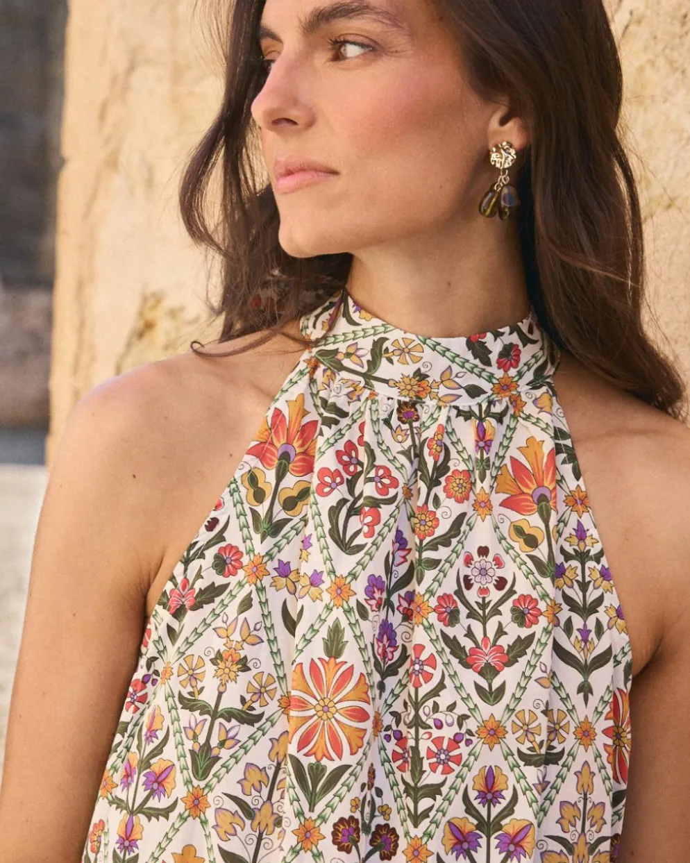 Vestido Halter Àgnes