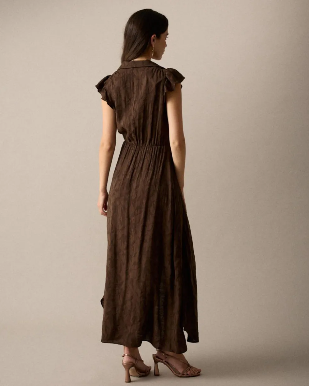 Vestido Marrón Eire